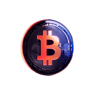 Panel flotante con representación analítica de datos del mercado cripto